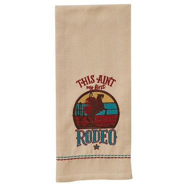 Ain't My First Rodeo Dishtowel - Park Designs - The Fox Decor